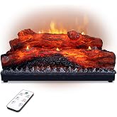DAINIQUKANHAI Electric Fireplace Logs Realistic Flame Effect Fake Flame Block USB Powered Electric Fireplace Remote Control Fireplace Placement Home Decoration 16.7 * 8.7 * 5.9 in No Heat Function