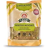 Laxmi Organic Whole Moong, Mung Bean Seeds - 2lbs for Cooking & Sprouting