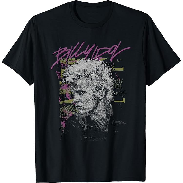 Amazon.com: Billy Idol - Charmed Life T-Shirt : Clothing, Shoes