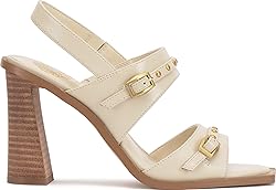 Vince Camuto Women's Ridena Heeled Sandal, Panna