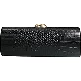 Tasysain Women PU Leather Long Purse Handbag Crocodile Pattern Shoulder Clutch Bag for Casual Party
