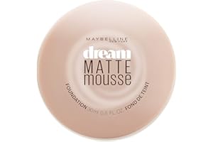 Maybelline New York Dream Matte Mousse Foundation, Classic Ivory, 0.64 oz.