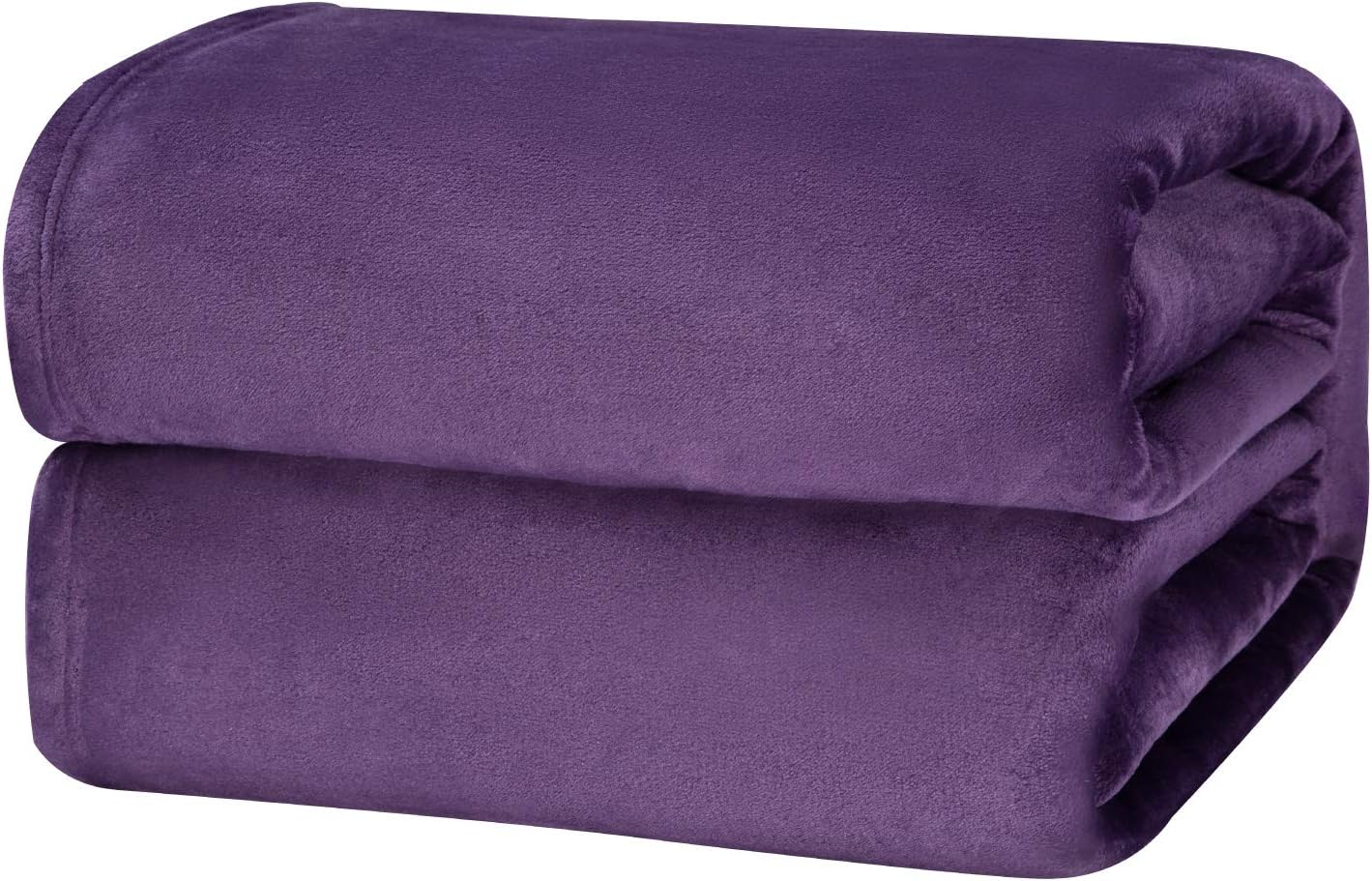 Bedsure Kuscheldecke Lila XXL Decke Sofa, weiche& warme Fleecedecke als Sofadecke/Couchdecke ...
