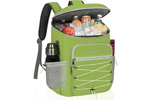 ITHWIU Cooler Backpack, Portable Insulated Leakproof Backpack for 33 Cans (330ml), Lightweight Insulated Soft Cooler Backpack for Picnic, BBQ Camping, Lunch, Beach and Hiking, for Men and Women