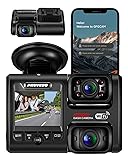PRUVEEO Dash Cam, Front and Inside 1080P Dual FHD