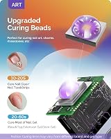 MelodySusie P-ART01R Cordless UV LED Nail Lamp 3W with LCD Eye Cover Pink view 3