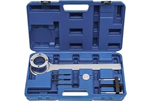 LYNICESHOP Crankshaft Pulley Puller Set, Universal Crankshaft Pulley Removal Tool Crankshaft Damper Remover Puller for Jaguar Land RoverV8 Engine 3.2-4.4L