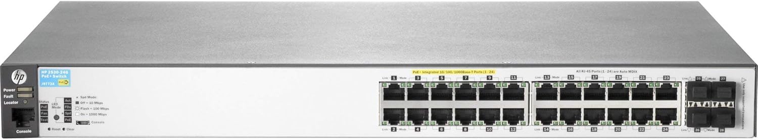 HP J9773A 2530-24g-poe+ Switch - J9773-61001