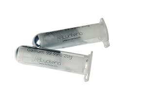LUCITERIA SCIENCE Phitoon Gallium Metal 99.99% Pure 40 Grams