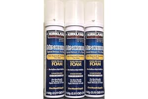NEW - Kirkland Minoxidil for MEN Hair Growth Treatment Unscented 3 Month Supply Topical Aerosol 5% (Foam), (Compare to Men's Rogaine's Active Ingredient)