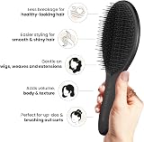 Tangle Teezer The Ultimate Styler Hairbrush Jet Black - Detangles & Blends view 4