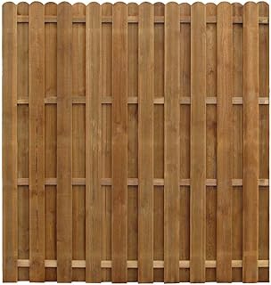 vidaXL Kiefer Sichtschutzzaun 170x170 cm Gartenzaun Dichtzaun Zaun Holzzaun