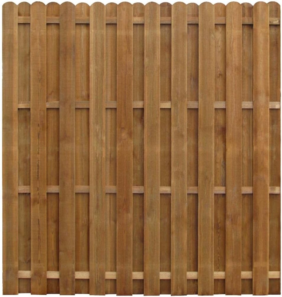 vidaXL Kiefer Sichtschutzzaun 170x170 cm Gartenzaun Dichtzaun Zaun Holzzaun