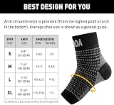 AVIDDA 2 Pack Ankle Support Brace Men Women Compression Sleeve White L view 3