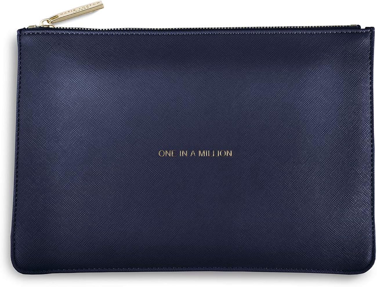 katie loxton navy clutch