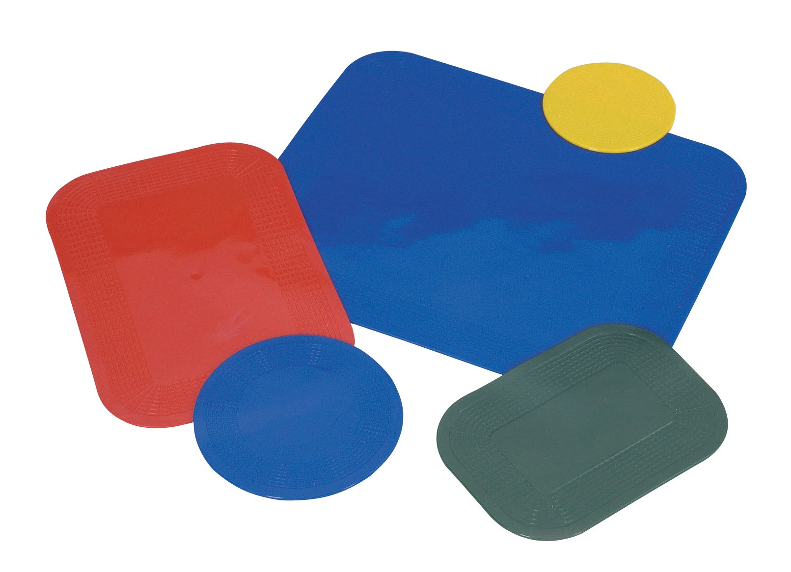DYCEM Non Slip Rectangular Pad 38 x 45 cm, Green, Precut Adhering Pad, Grip Assistance, Non-Toxic, Prevents Objects From Sliding or Rolling, Ideal for Cups, Plates, & Eating Utensils