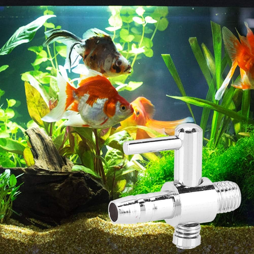Buy Aquarium Air Flow Splitter 2 Way Aquarium Air Flow Control Lever Stainless Steel Air Control Valve Aquarium Oxygen Distributor Fish Tank Manifold Air Flow Pump Aquarium Air Splitter Pump Accessories