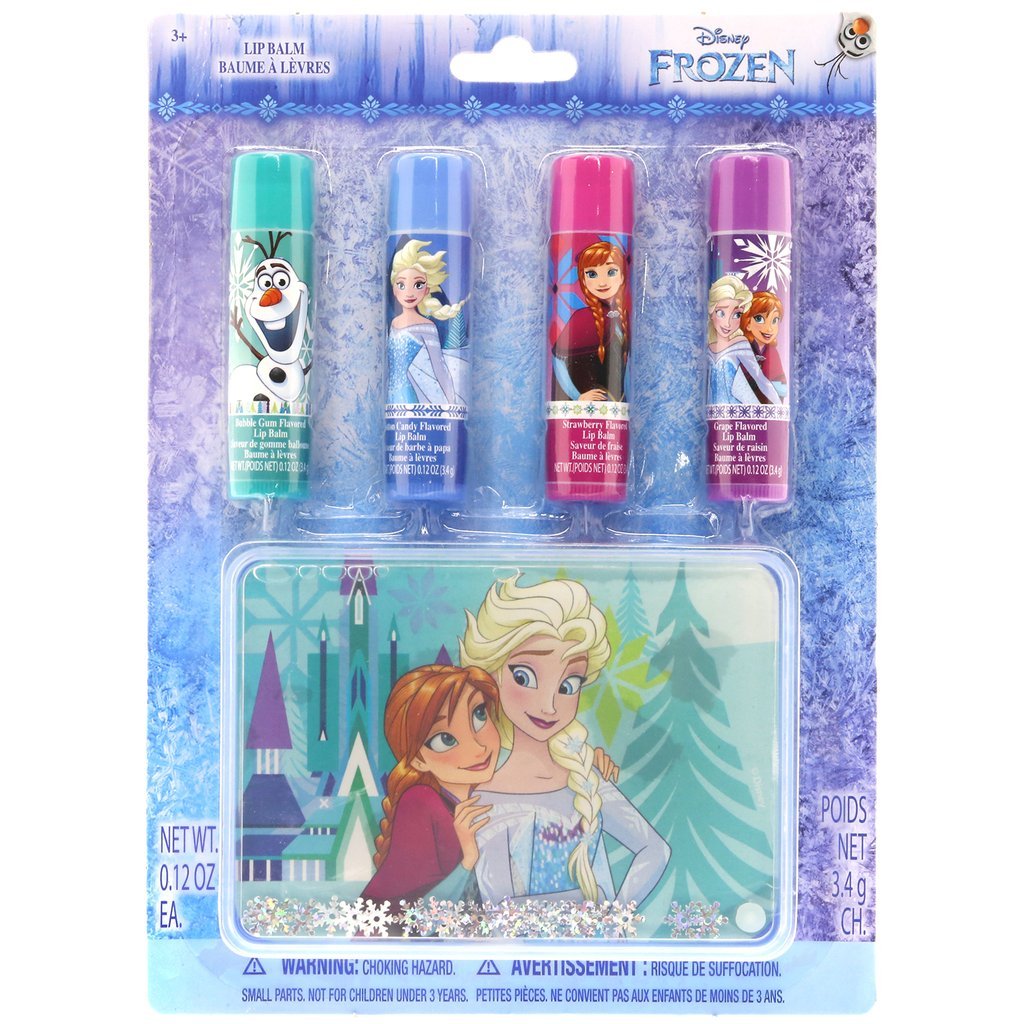 disney frozen lip balm set