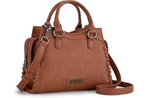 Montana West Wrangler Purses for Women Small Crossbody Purse and Handbags Woven Designed Purse with Detachable Strap