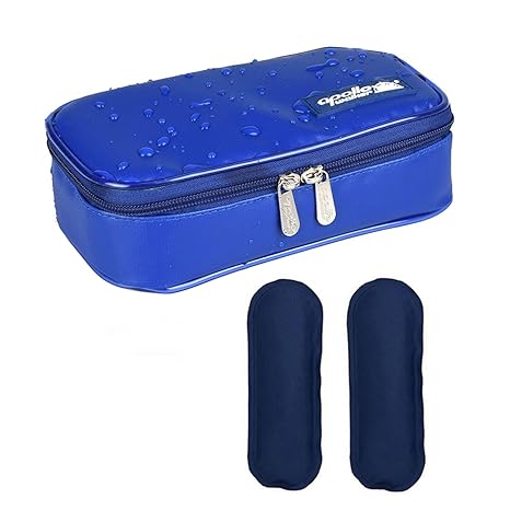 [ Neue Version] wasserdicht Insulin Kühltasche ONEGenug Diabetiker Tasche Medikamenten Thermotasche für Diabetes Spritzen,Ins