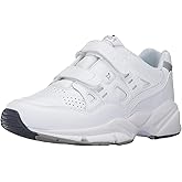 Propet Womens Stability Walker Strap Walking Walking Sneakers Shoes - White