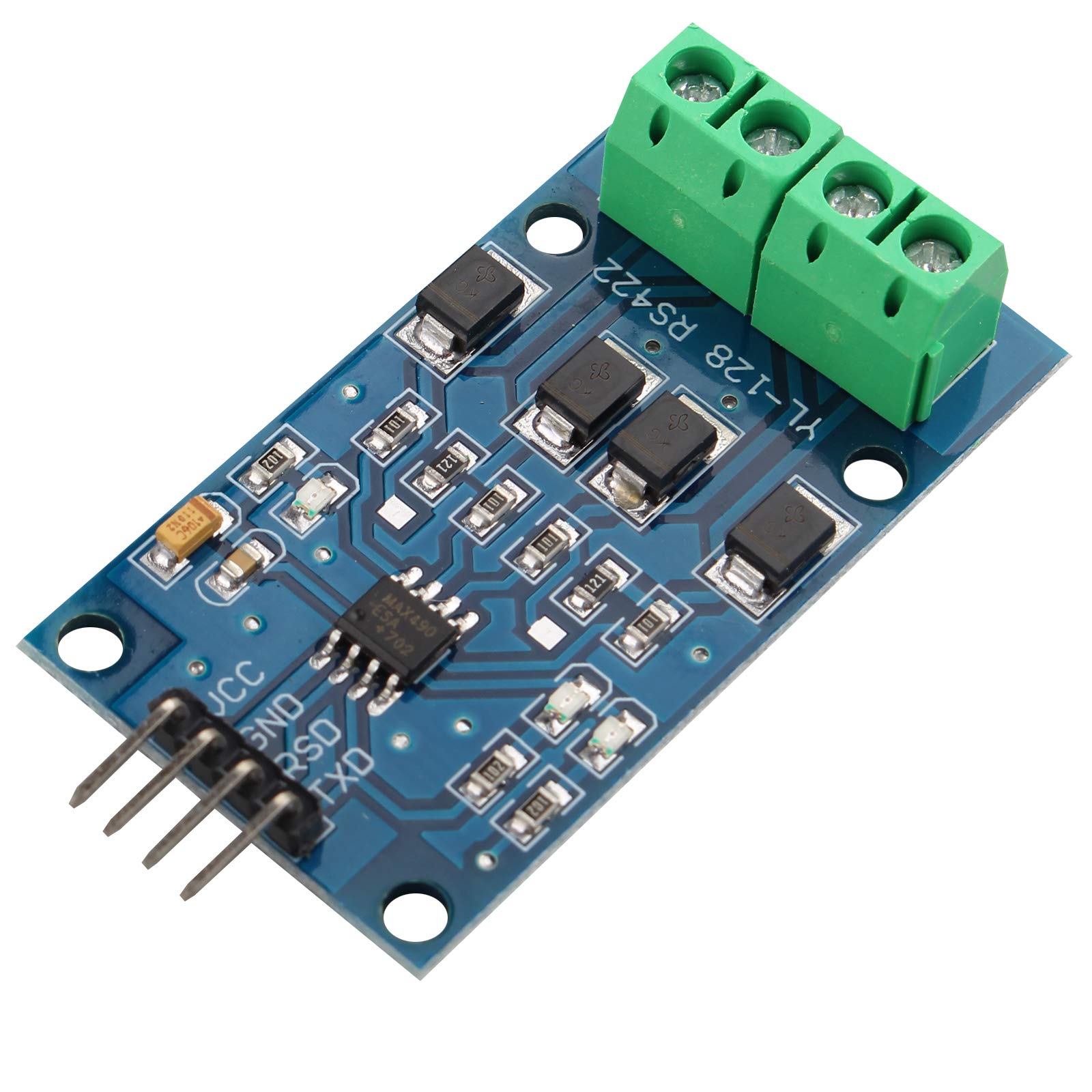 HALJIA RS422 Mutual Transfer TTL Bi-directional Signal Module Full-duplex 422 Single-chip Microcomputer MAX490 TTL Module