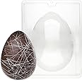 Cybrtrayd 2-Pound Egg Chocolate/Candy Mold with Exclusive Cybrtrayd Copyrighted Chocolate Molding Instructions