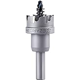 EZARC Carbide Hole Saw Heavy Duty, Hole Cutter for Stainless Steel, Sheet Metal 1-1/8" 29mm