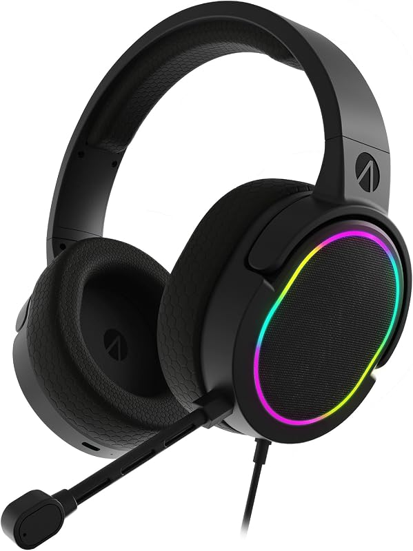 PANTHER LED Cuffie da Gaming premium - compatibili con XBOX, PS4/PS5, Switch, PC