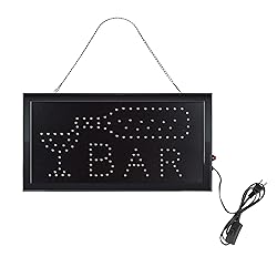 LED Bar Sign - Neon Electric Display Sign with