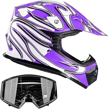 purple mx helmet