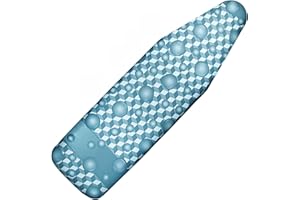 Dalykate Ironing Board Cover 21 x 57 with Scorch and Stain Resistant Thick Padding and Elasticized Edge Ironing Board Covers 