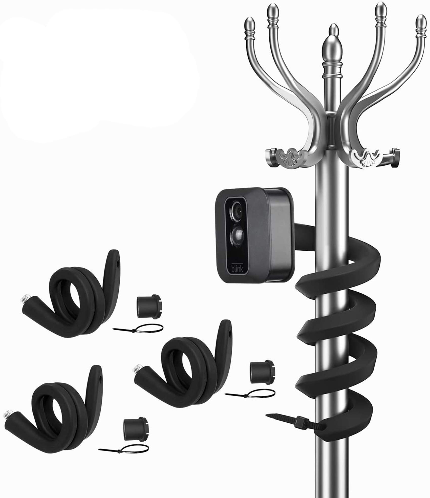 HOLACA Flexible Twist Mount for All-New Blink Outdoor 4 (4th Gen)/(3rd Gen)/Blink XT/XT2/Blink Mini/Blink Indoor Cameras-3Pack