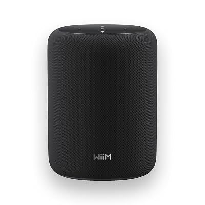 WiiM Sound Lite Smart Speaker, Hi‑Res 24‑bit/192 kHz, AI RoomFit™ Room Correction, 100W Peak, Wi‑Fi 6E/Bluetooth 5.3, Multi‑Room & Stereo Pairing, Black