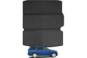 AltraVos Large Trunk Mat for 2016-2024 2025 2026 Dodge Durango，TPE All Weather Protection Waterproof Rear Cargo Liners Easy t