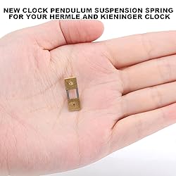 Otoolling 2 Pcs Clock Pendulum Suspension Spring