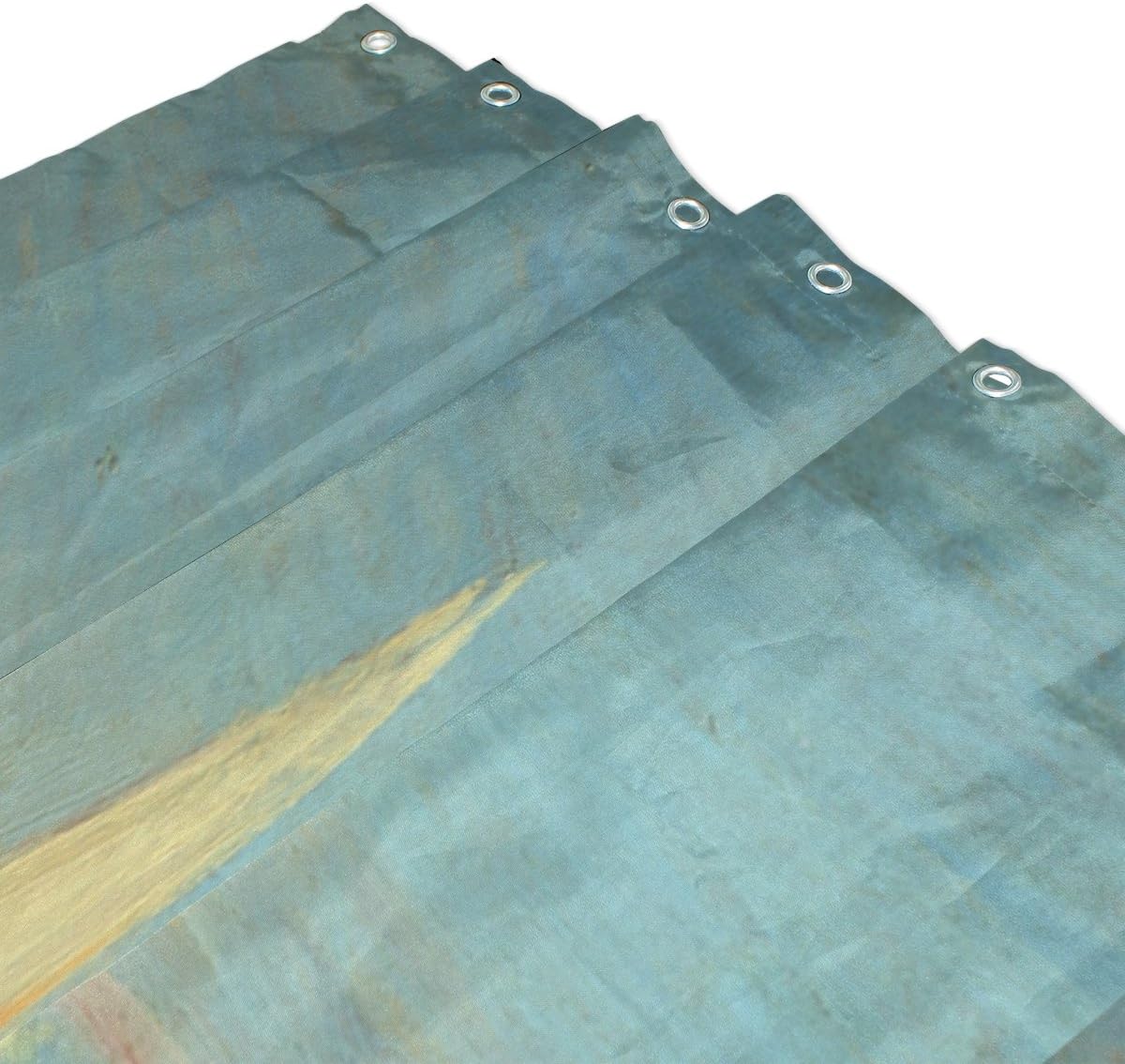 Home Decor Shower Curtain Water Lilies By Claude Monet Oil Paintings Flowers Waterproof Resistant 60 X 72 Fabric Bathroom Decor Set With 12 Hooks Shower Curtains Hooks Liners Bath