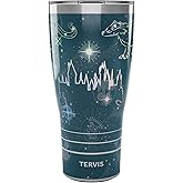 Tervis Traveler Harry Potter Marauder's Constellation Triple Walled Insulated Tumbler Travel Cup Keeps Drinks Cold & Hot, 30oz, Stainless Steel