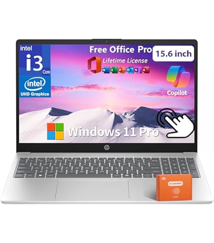 Amazon.com: HP Portátil con pantalla táctil de 15,6