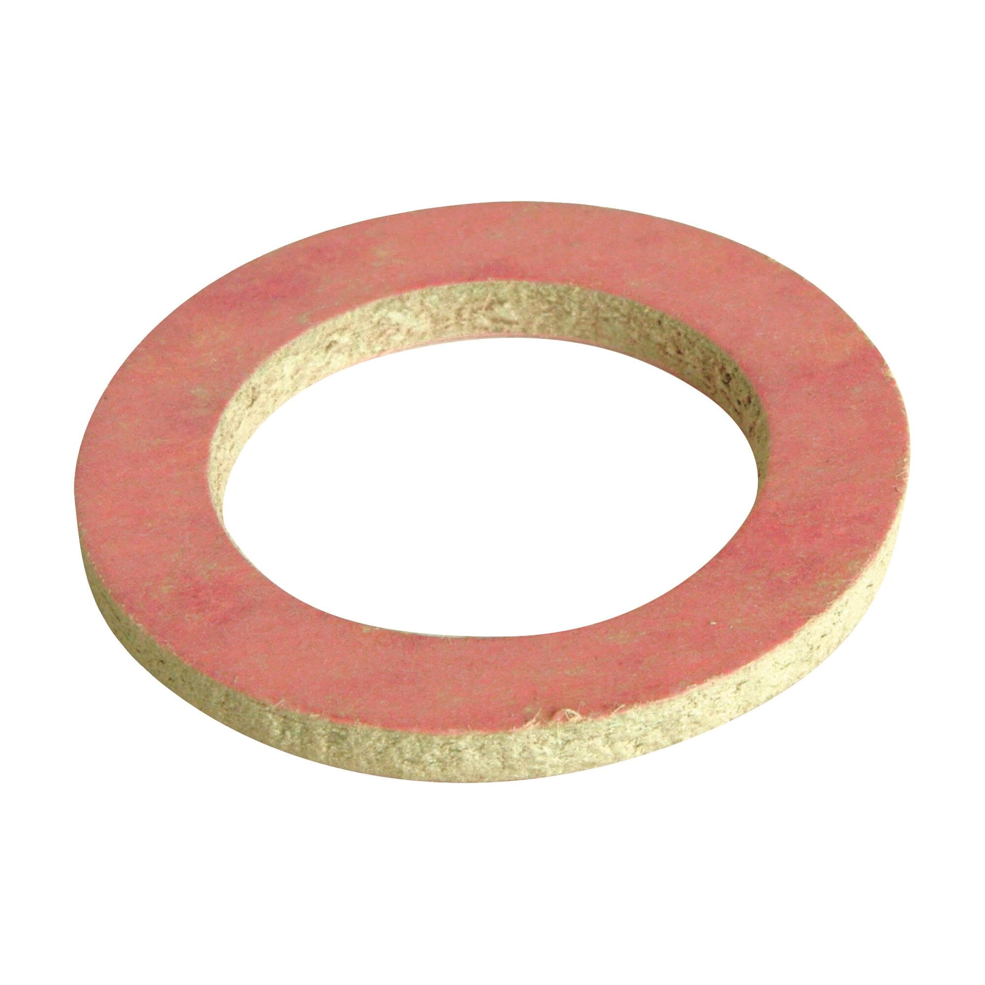 SOMATHERM FOR YOU CJ709 3 Fibre Rings Rise YOU-CJ709-Set of 3 gaskets Pink Allows Sealing of Cold Fittings, Sanitary hot Water, 33/42 (1" 1/4)