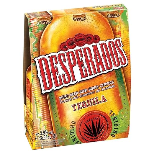 DESPERADOS Red mit Guarana, Cachaca & Tequila, 3x330ml, NEU