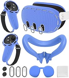 Silicone Cover Set Compatible with Meta/Oculus