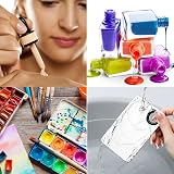 Rowwait Makeup Mixing Palette Set Stainless Steel Cosmetic Foundation Spatula view 6