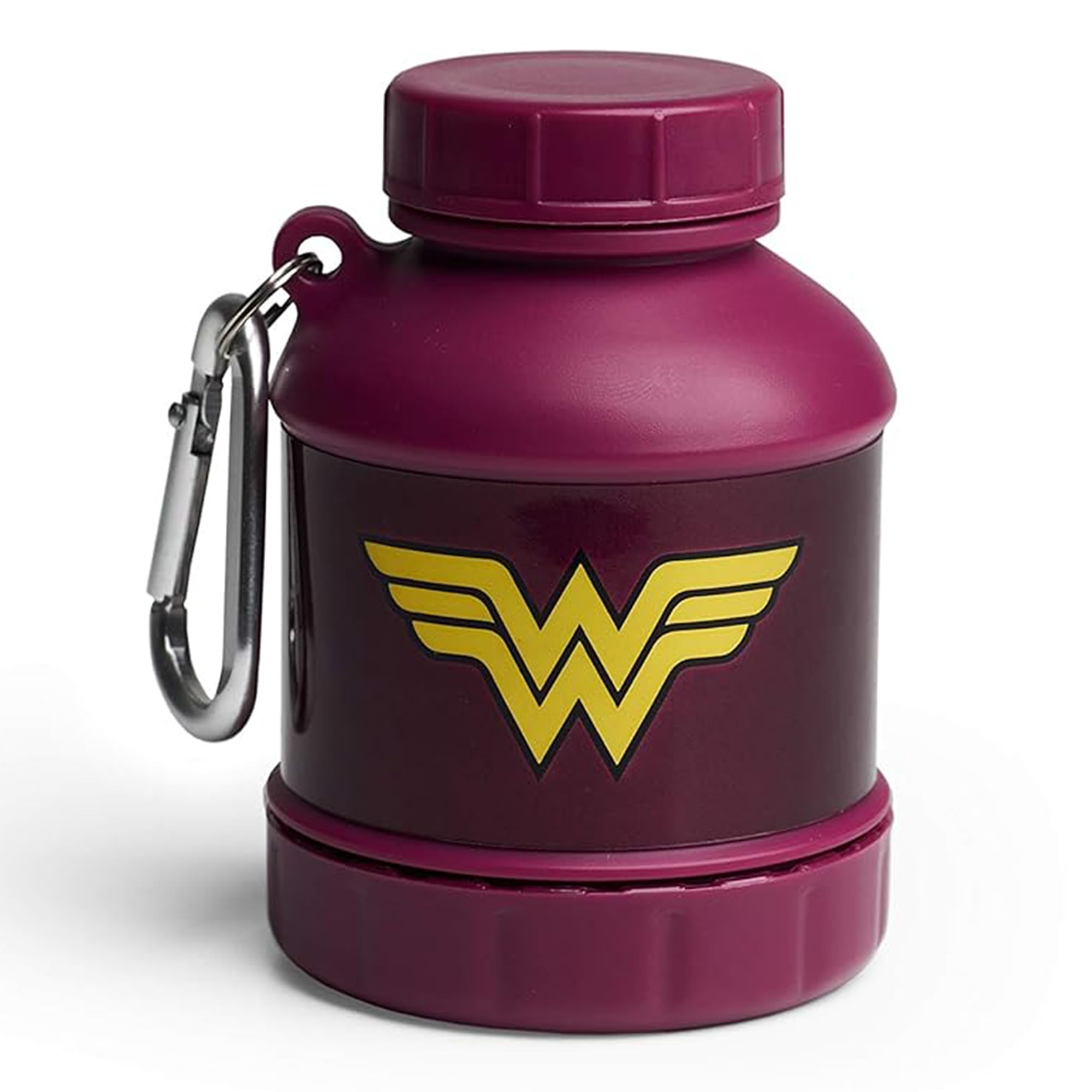 Justice League Protein Powder Storage Container 50g Protein Shaker Bottle Funnel â€“ 110ml BPA Free Wonder Woman Gifts DC Comics Protein Shakes Bottle Storage for Women