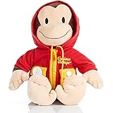 KIDS PREFERRED Curious George Learn to Dress Stuffed Animal, 14 in