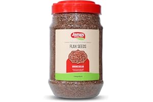 James Spices Inc. Flax Seeds - Graines de Lin - 60 Ounce (1.7kg)