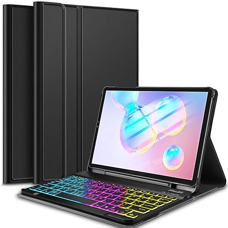 Ivso Backlit Keyboard Case For Samsung Galaxy Tab S6 Amazon Co Uk