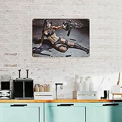 Dbhnlkoo Girl Retro Sexy Girl Metal Poster Hot