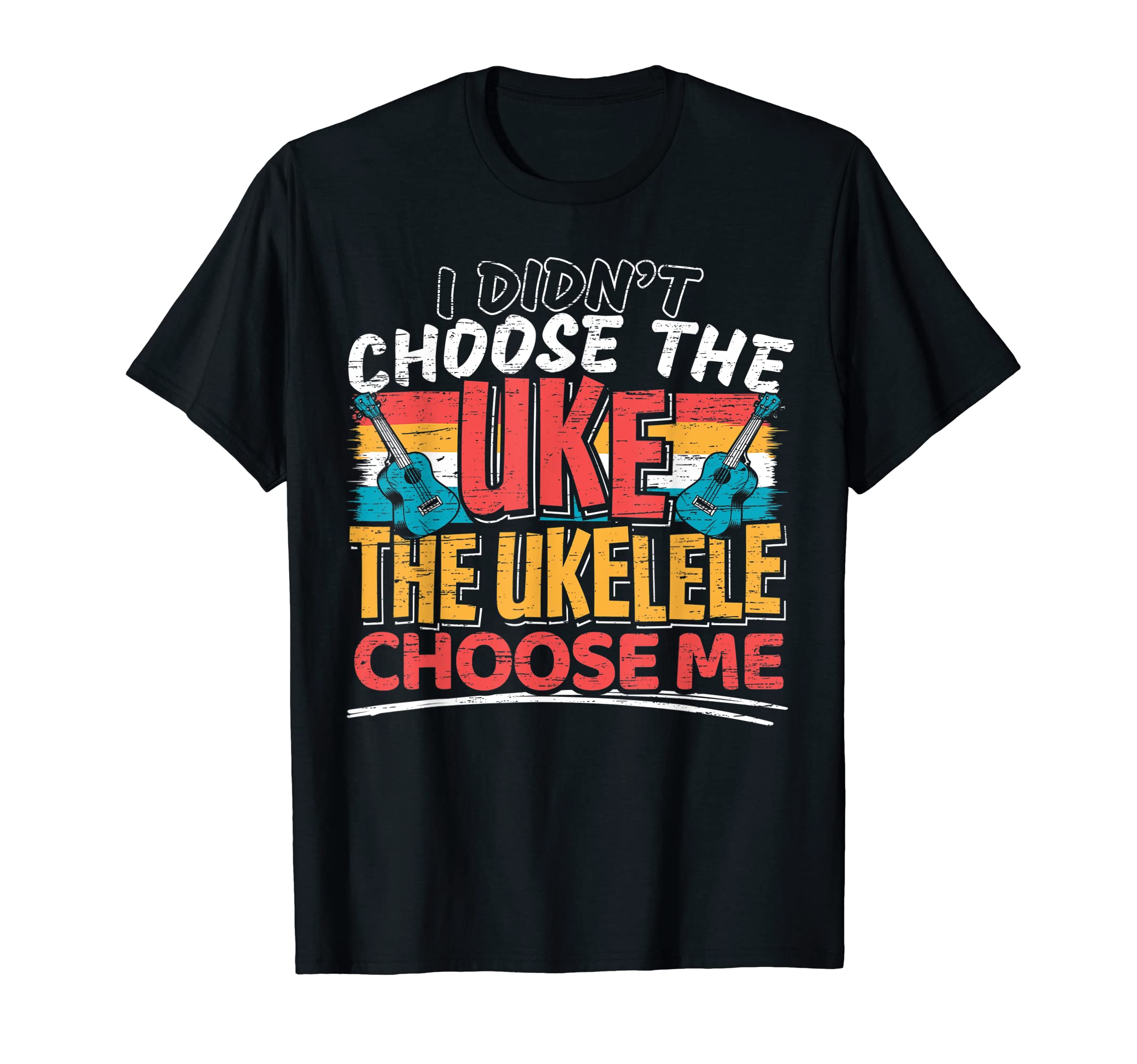 Hawaiian Ukulele Uke | Gifts For Ukulele Players T-Shirt