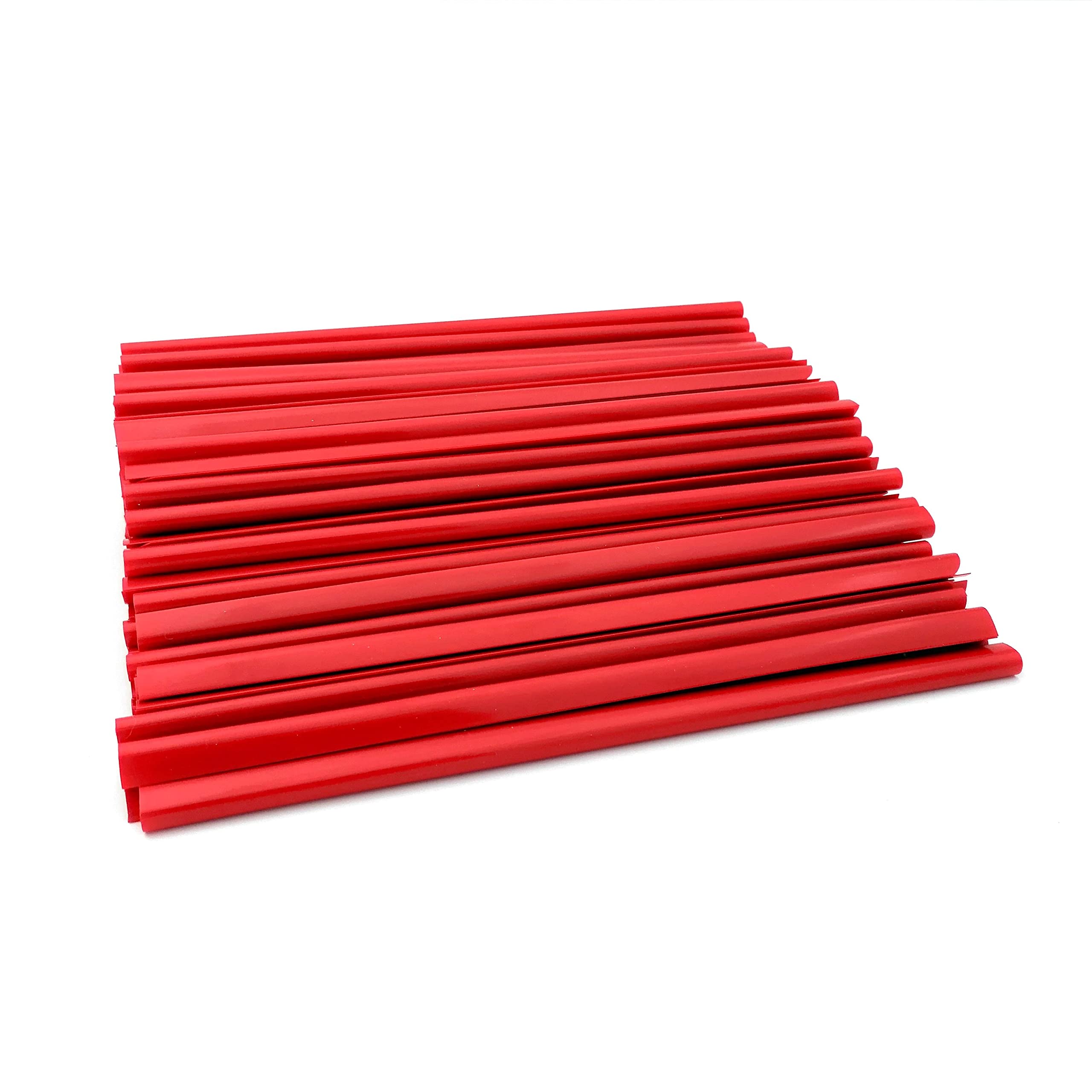 Paper Binds, A4 Diameter 8 mm, Capacity 40 Sheets, Pack of 100, Red
